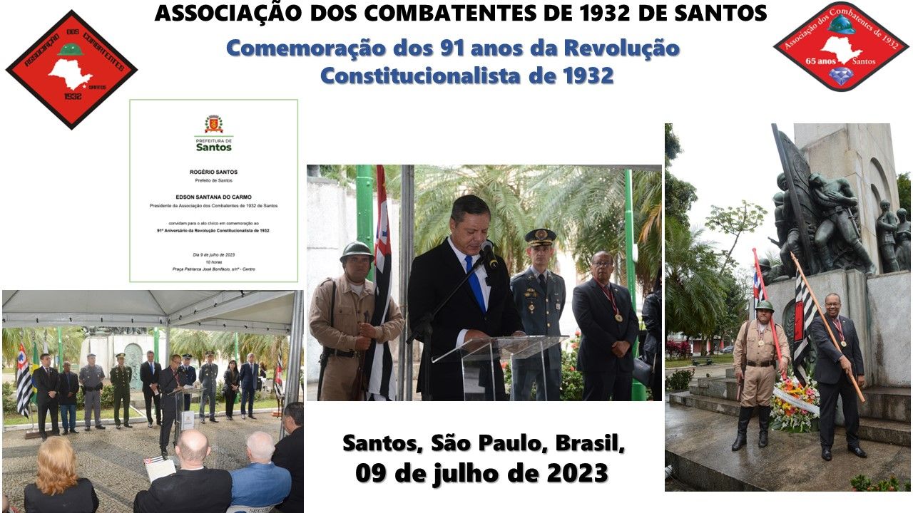 91 Anos da Revolução Constitucionalista